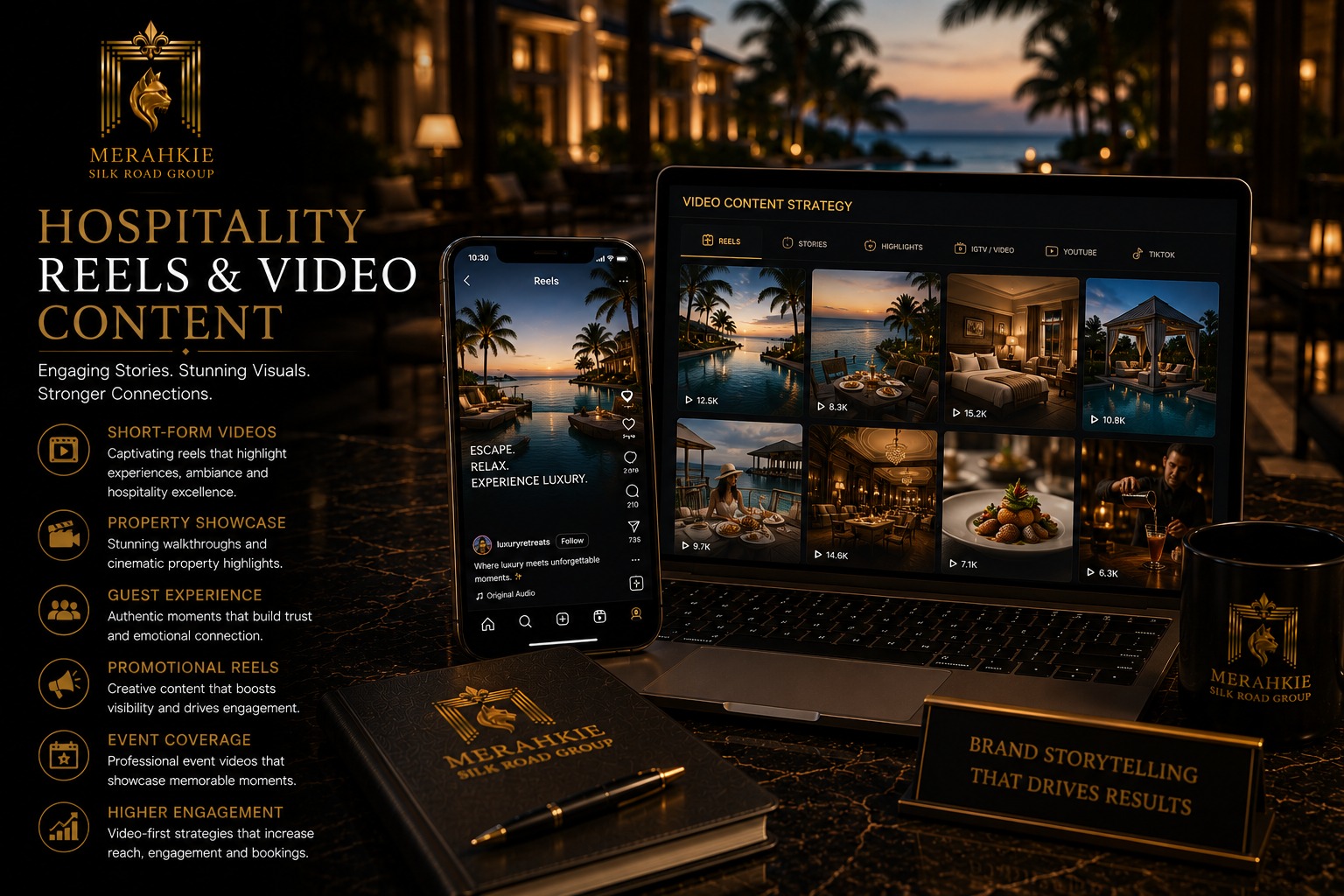 Hospitality Reels & Video Content