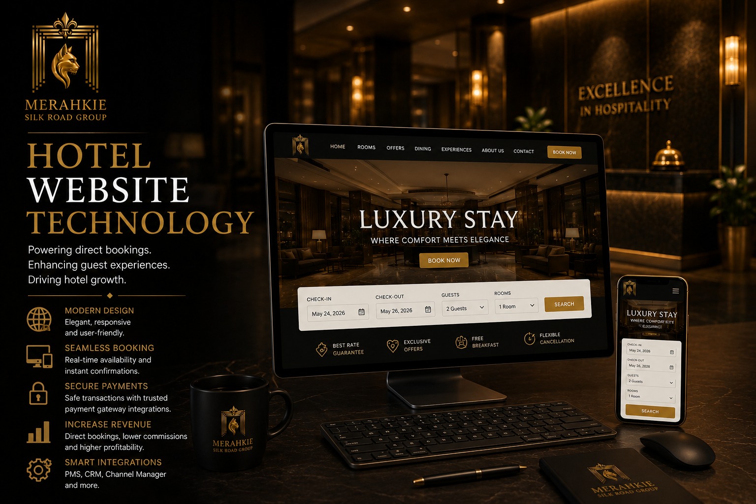 Luxury Hotel Website